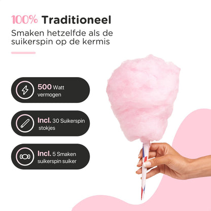 Bakiez Suikerspin Machine Met of Zonder Suiker