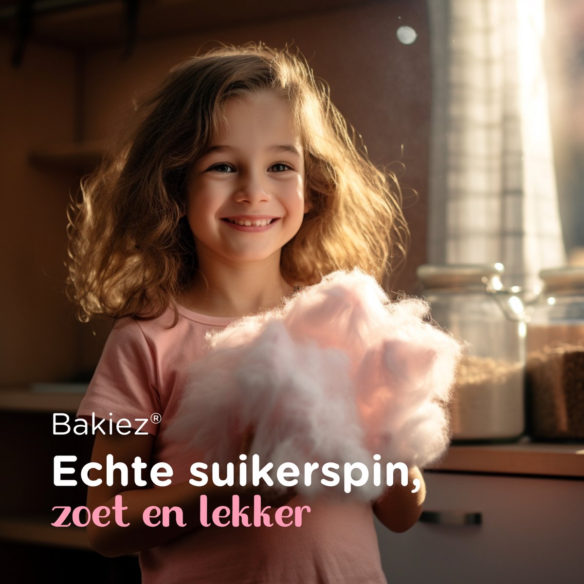 Bakiez Suikerspin Machine Met of Zonder Suiker