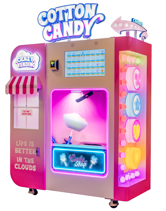 Volautomatische suikerspinmachine