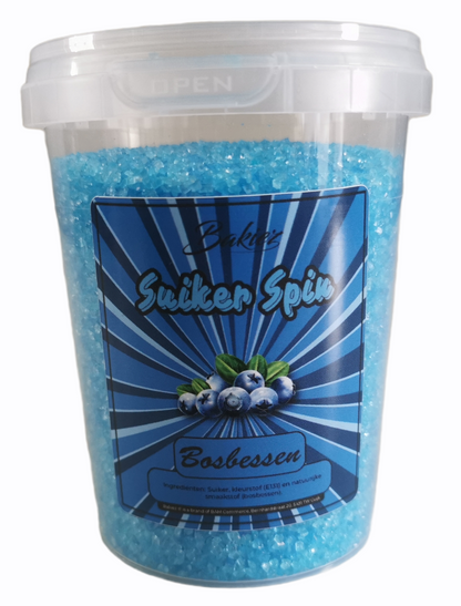 Bakiez Suikerspinsuiker Set 5 X 400 gram Inclusief Stokjes