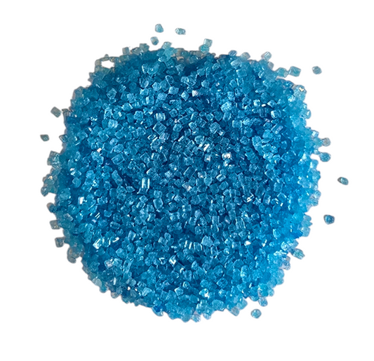 Suikerspin Suiker Blauw Bosbes